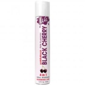 Wet Black Cherry Warming Flavored Lubricant 1 fluid ounce.