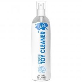 Wet Toy Cleaner 4 fluid ounces. Wet Hygenic Sex Toy Cleaner