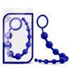 Luxe Silicone 10 Beads Indigo Blue
