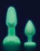 Asstronaut Glow In The Dark Butt Plug Set from B Vibe.