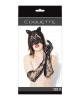 Darque Collection Cat Mask and Glove Set Black