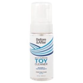 Before and After Toy Cleaner Purifying Foam Refresh 4.4