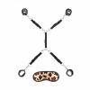 Lux Fetish 7 Pieces Leopard Bed Spreader.