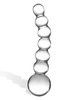 Glas 5 inches Glass Beaded Dildo.