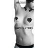 Nipplicious Dominatrix Leather Collar and Pasties with Chains