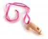 Super Fun Penis Party Whistles on Pink Fabric