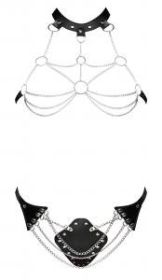 Victoria Chain Bra and Thong Set