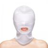 Fetish and Fantasy Mouth Hood White