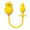 The Nasstoys Clit Tastic Tulip Finger Massager and Pleasure Plug Yellow