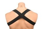 Master Series Elastic Chest Harness with Arm Bands S/M