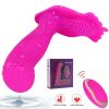 Wearable Wireless Remote-Control G-spot Vibrator Anal Sex Toys for Women Couples