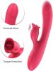 G Spot Vibrator; Rose Sex Toys for Clitoris G-spot Stimulation; Waterproof Dildo Vibrator with 10Powerful Vibrations Dual Motor Stimulator for Women