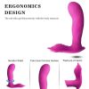 Wearable Wireless Remote-Control G-spot Vibrator Anal Sex Toys for Women Couples