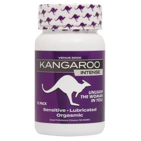 Kangaroo Supplements & Enhancers (Kangaroo Supplements & Enhancers: Kangaroo Venus 3000 Intense For Her 12 Count Bottle)
