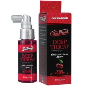 GoodHead Deep Throat Spray To Go .33oz (GoodHead Deep Throat Spray 2 oz: Wild Cherry)